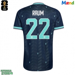 Tyskland David Raum #22 Replika Udebanetrøje VM 2026 Kortærmet